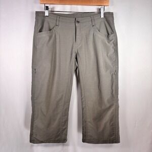 Kuhl Hiking Pants Womens 8 Capri Cropped Travel Gorpcore Adventure Outdoors